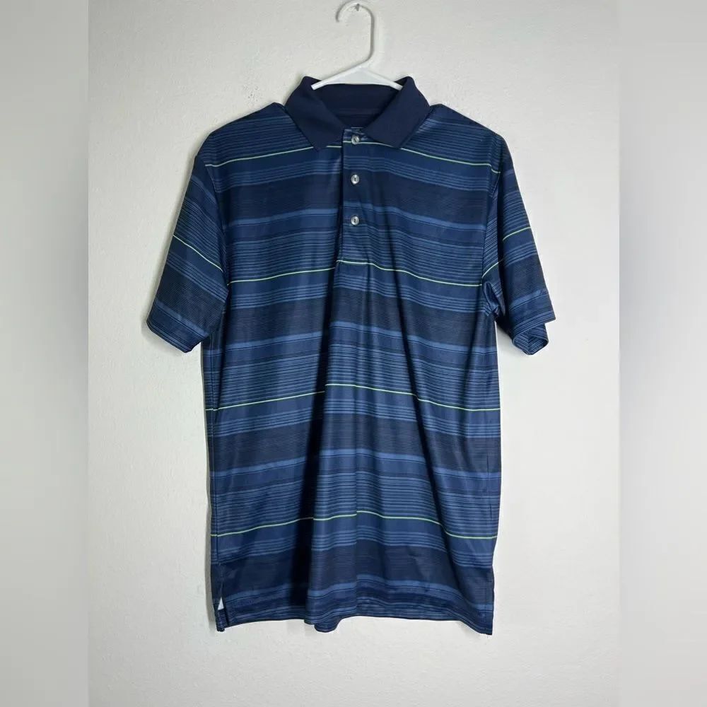 Ben Hogan Golf Polo Shirt Men's Sz SP Navy Blue Short Sleeve Athletic Quick Dry